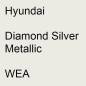 Preview: Hyundai, Diamond Silver Metallic, WEA.